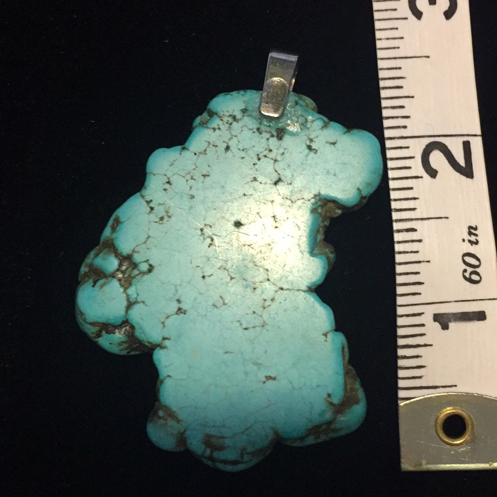 One of a KIND Turquoise pendent